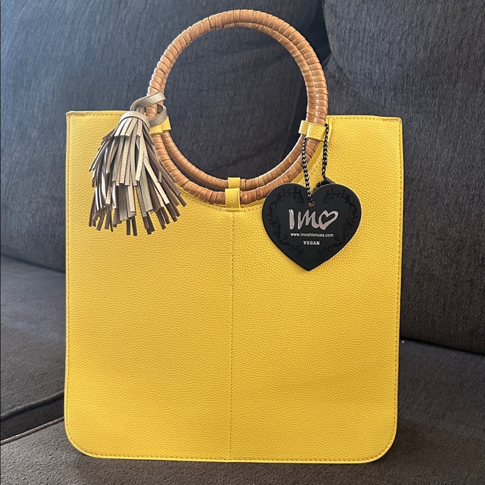 NWT Womens Imo Fashion USA Vegan Leather Hand Bag